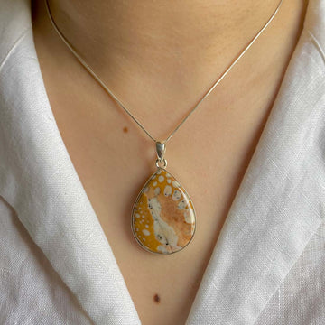 Deerfawn Jasper Jewelry | Buy Sterling Silver Deerfawn Jasper Jewelry